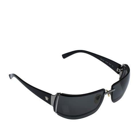 versace rimless sunglasses.